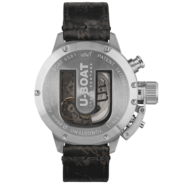 U-BOAT Classico 45 Tungsteno CAS Green - Orologio Automatico Uomo Verde - 9581/A