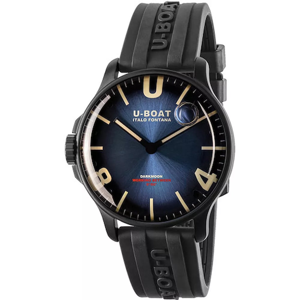 U-BOAT OROLOGIO Darkmoon Blue PVD Soleil - REFERENZA: 8700/B