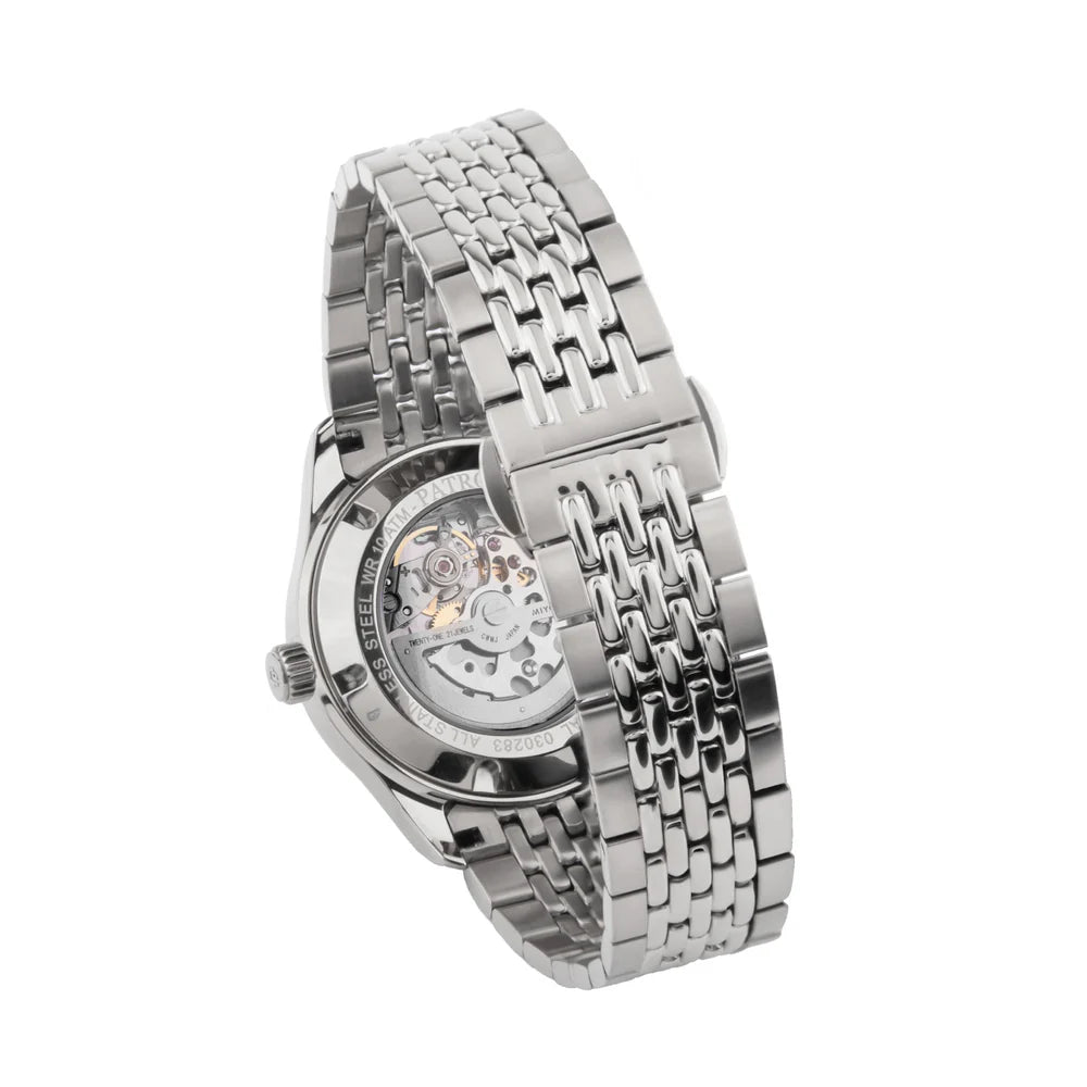 Orologio Lorenz Patron Balancier Automatico Quadrante Nero 030282AA