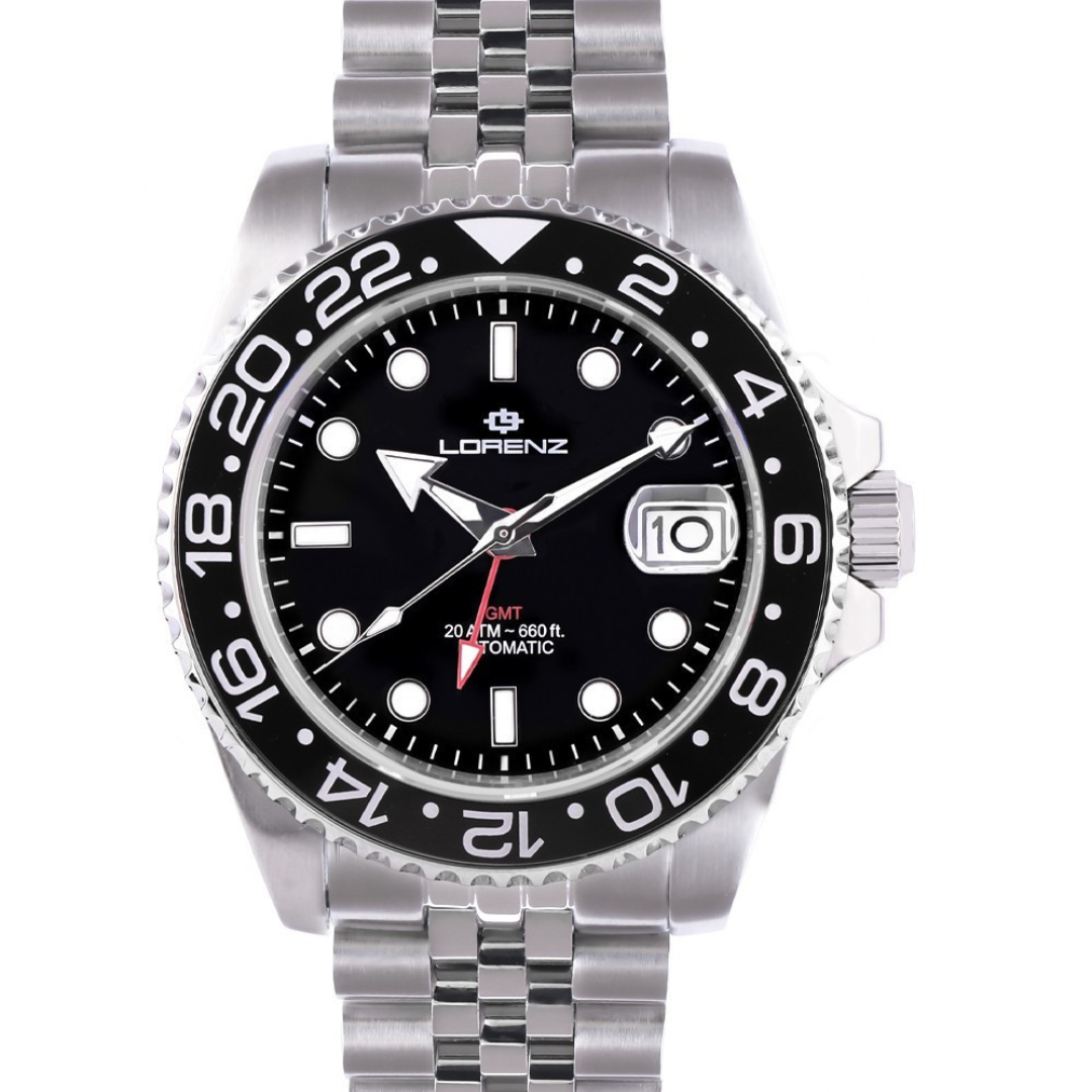 LORENZ OROLOGIO UOMO GMT AUTOMATIC - REFERENZA: 030228AA