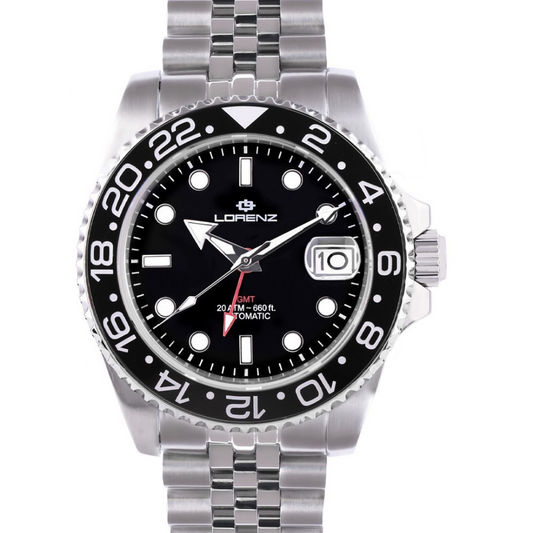 LORENZ OROLOGIO UOMO GMT AUTOMATIC - REFERENZA: 030228AA