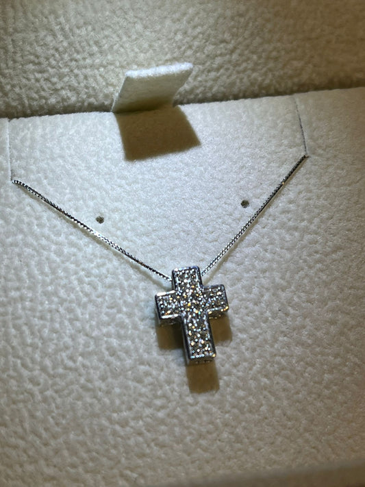 Collana con Croce di Diamanti – Karal (Pe.croc.10)