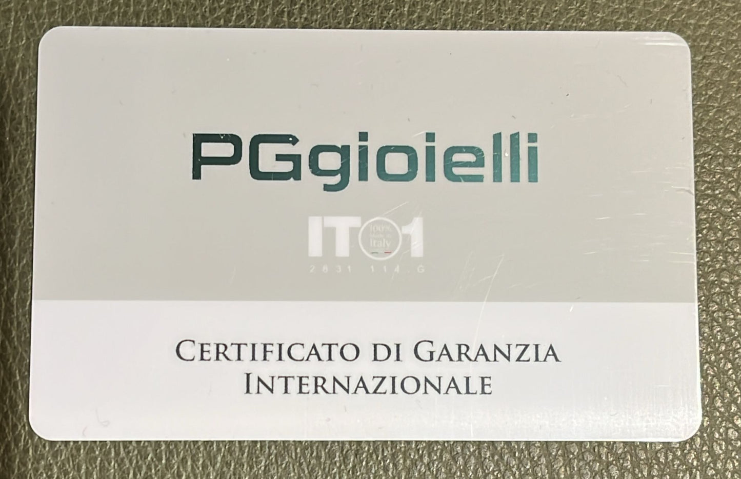 Anello Solitario PG Gioielli in Oro Giallo 18kt con Diamante 0,03 ct G – 8120SSL003