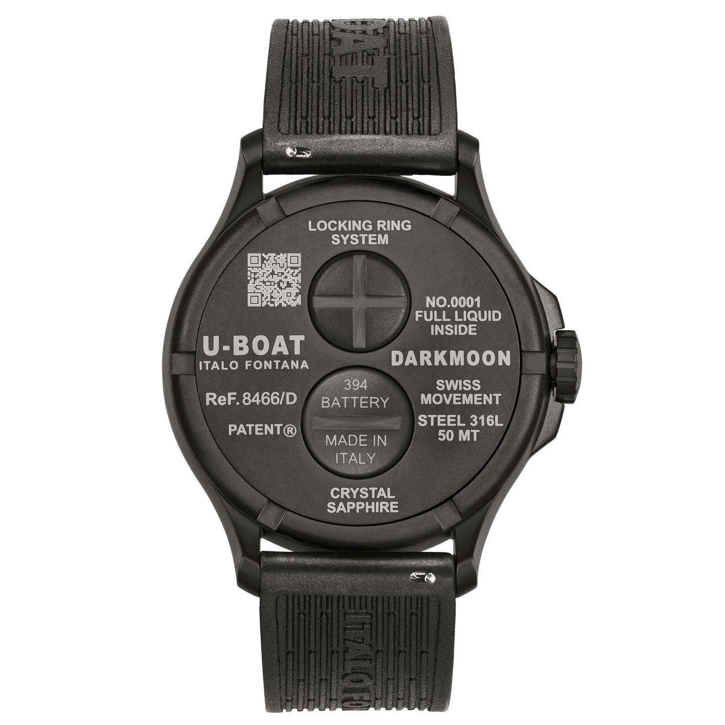 U-BOAT Sommerso/A Bracelet 46mm - Orologio Subacqueo Automatico Acciaio - 9007/A/MT