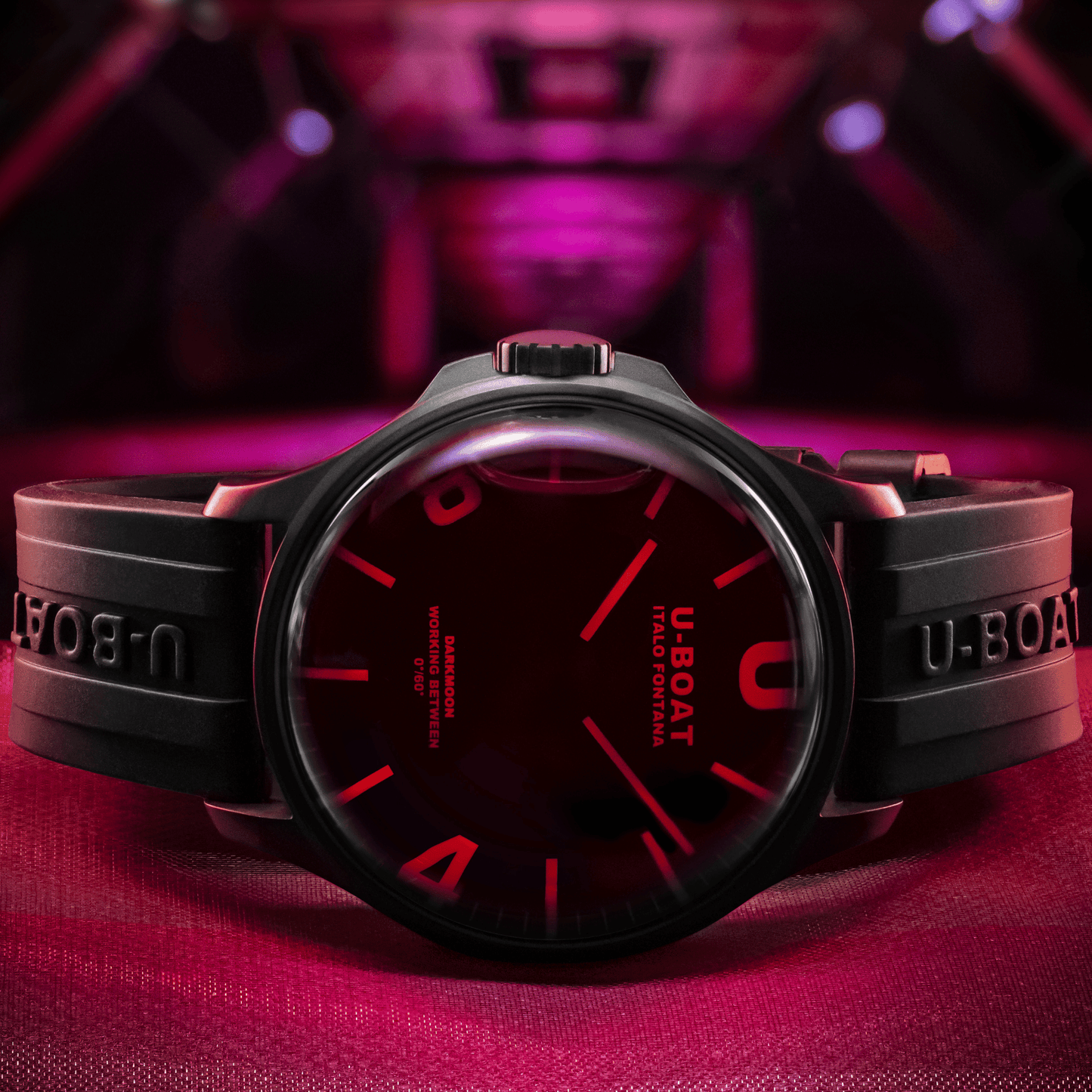 U-BOAT Sommerso/A Bracelet 46mm - Orologio Subacqueo Automatico Acciaio - 9007/A/MT