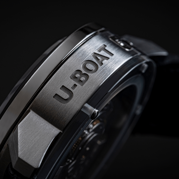 U-BOAT Classico 42mm Tungsteno Black - Orologio Automatico Uomo Vetro Zaffiro - 8893