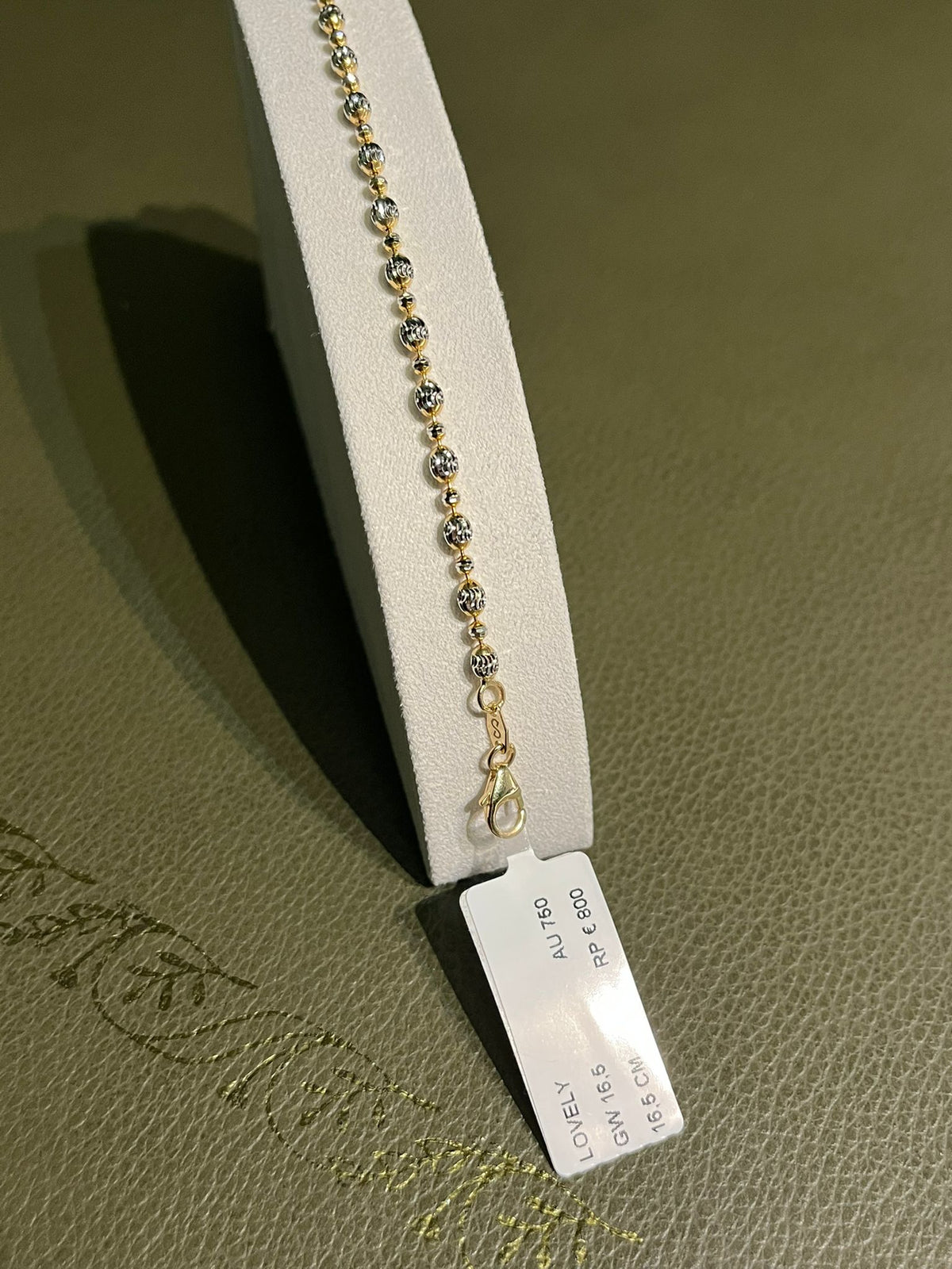 Bracciale in Oro 18kt Lovely – Desmos (GW 16,5)