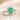 Mirco Visconti Anello in oro bianco con smeraldo dello Zambia (0.83 ct) e diamanti (0.48 ct)