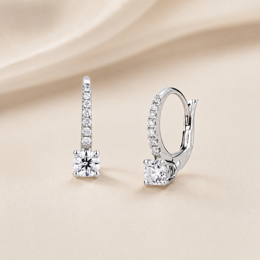 Orecchini con Diamanti 0,49 ct G VS in Oro Bianco 18kt – Mirco Visconti (Z542/30)