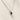 Collana PG Gioielli in Oro Bianco 18K con Rubino 0,28 ct e Diamante 0,02 ct – CIOCLOVER/1R