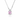 PG Gioielli Collana Donna Pg Gioielli In Oro Bianco 18 Kt Con Diamanti 0.014 Ct E Quarzo Rosa referenza CIOFREEDOM/1Q