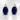 Orecchini PG Gioielli in Oro Bianco 18 kt con Zaffiri Blu 0,42 ct e Diamanti 0,016 ct – ORSMALL/1Z