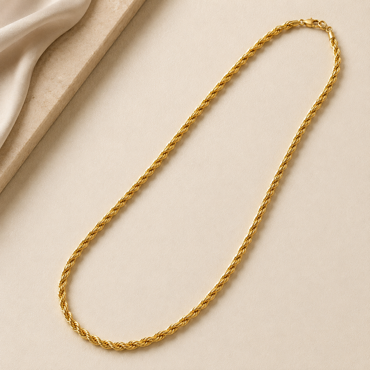 Collana Torchon in Oro Giallo 18 kt 60 cm – 9,50 g