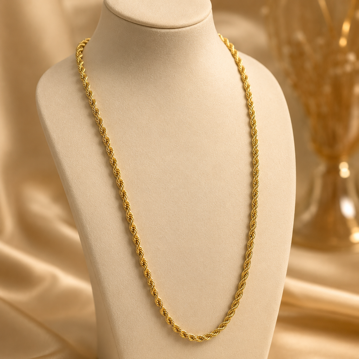 Collana Torchon in Oro Giallo 18 kt 60 cm – 9,50 g