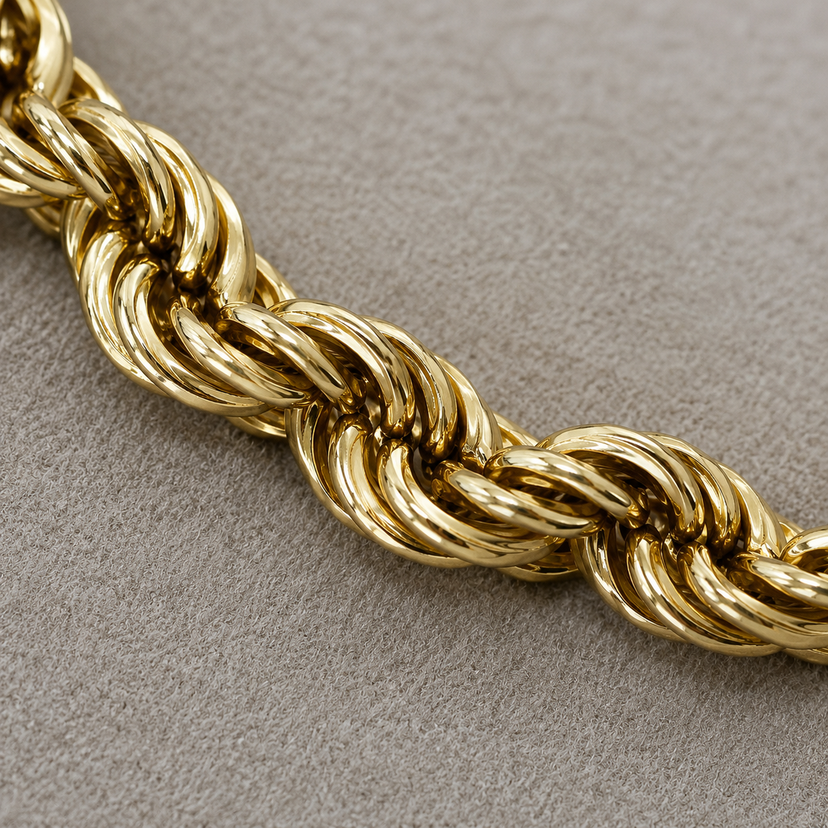 Bracciale 19cm Maglia Corda in Oro Giallo 18 kt – 6,90 g
