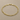 Bracciale in Oro Giallo 18 kt con Maglie Ovali Sfaccettate – 3,00 g