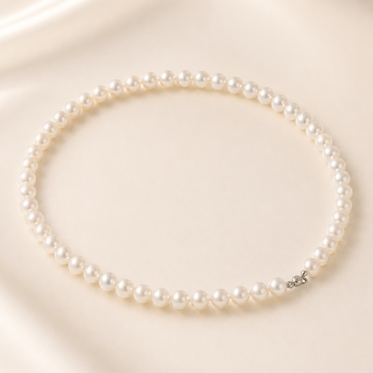 Collana Perle Kioto 5-5,5 mm Oro 18kt | Linea ECO PG Gioielli - 105B ECO