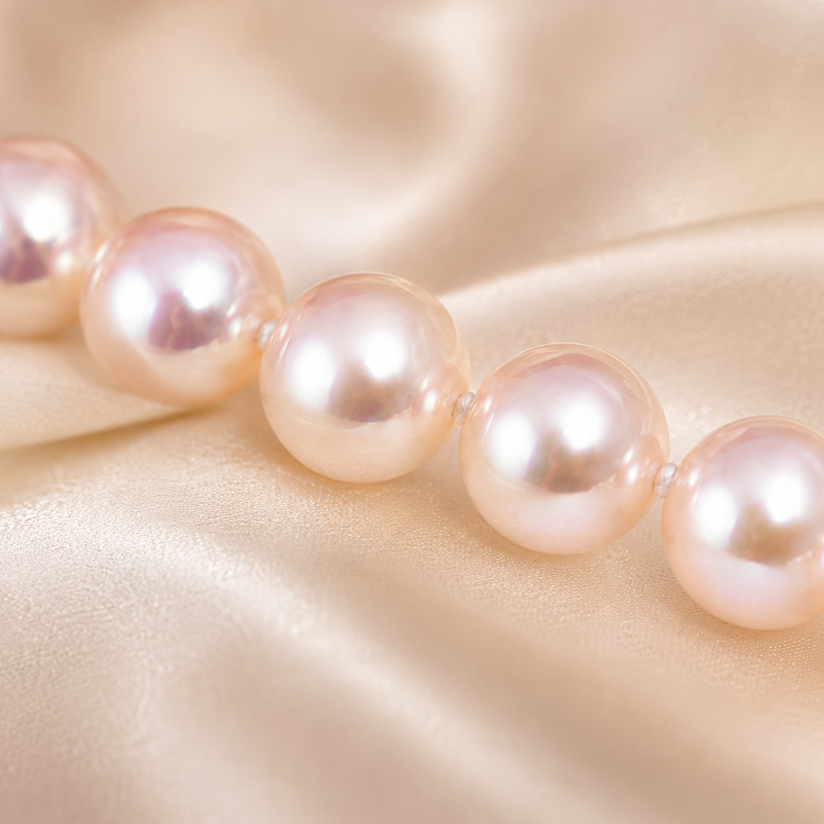 Collana con Perle Kioto 6-7 mm in Oro Bianco 18kt – PG Gioielli (105/B)
