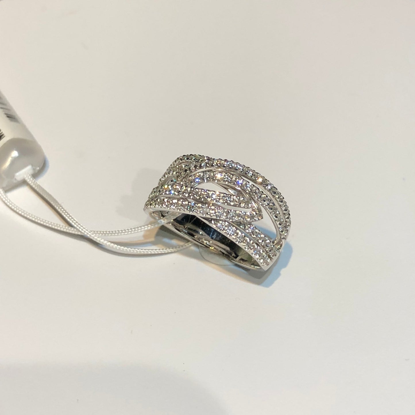 Anello Mirco Visconti in Oro Bianco 18kt con Diamanti 0,50 ct G VS – ABA1247/10