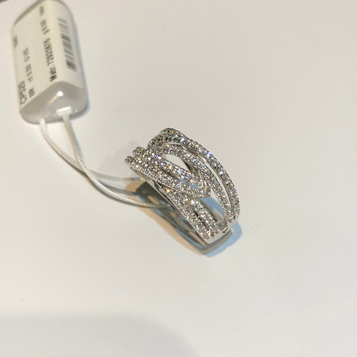 Anello Mirco Visconti in Oro Bianco 18kt con Diamanti 0,50 ct G VS – ABA1247/10