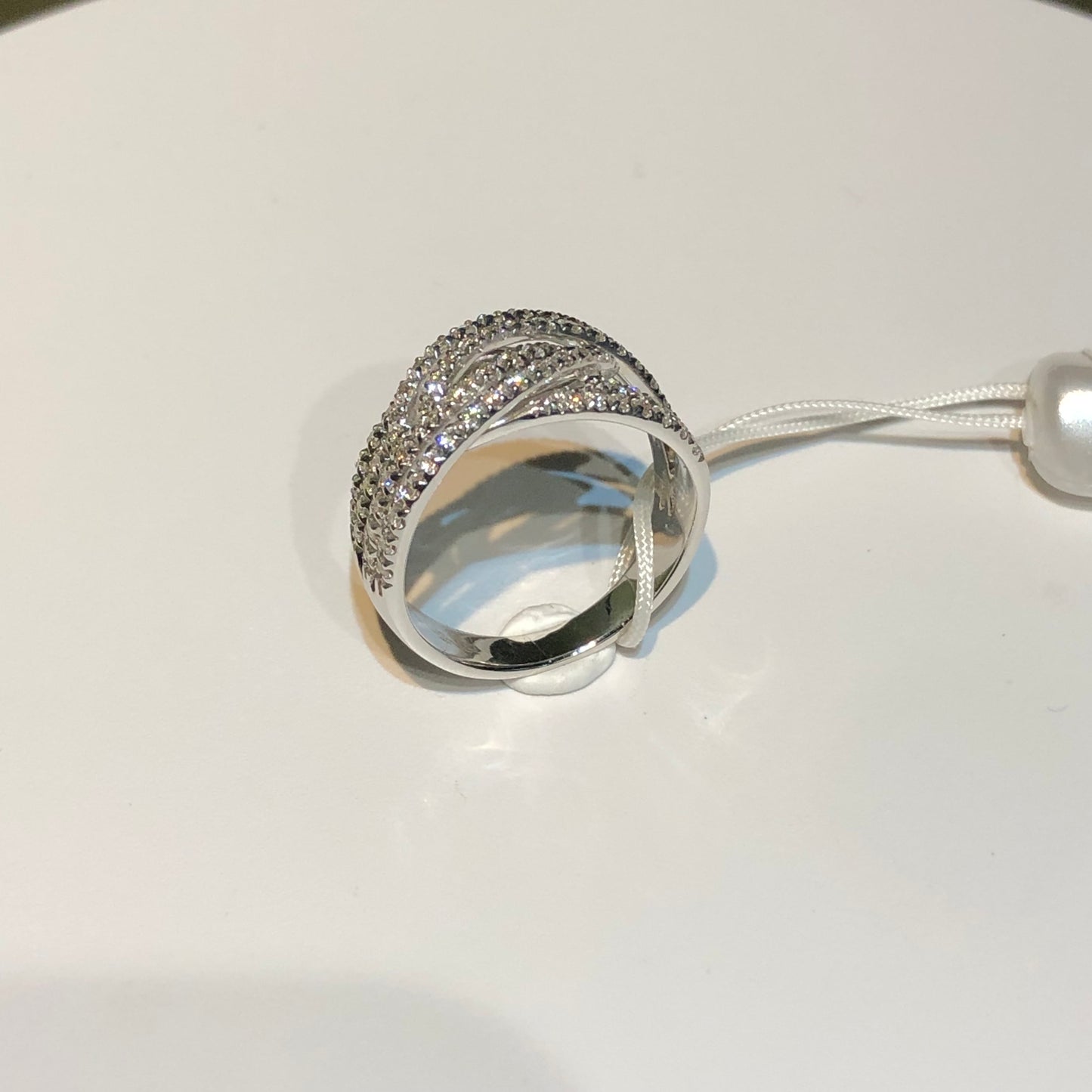 Anello Mirco Visconti in Oro Bianco 18kt con Diamanti 0,50 ct G VS – ABA1247/10