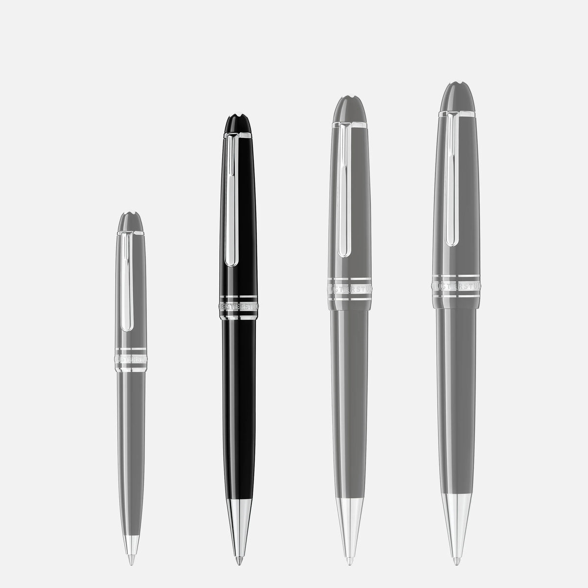 MONTBLANC PENNA A SFERA MEISTERSTÜCK PLATINUM-COATED