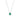 Collana Mirco Visconti in oro bianco 18kt con smeraldo Zambia 0,54 ct e diamanti