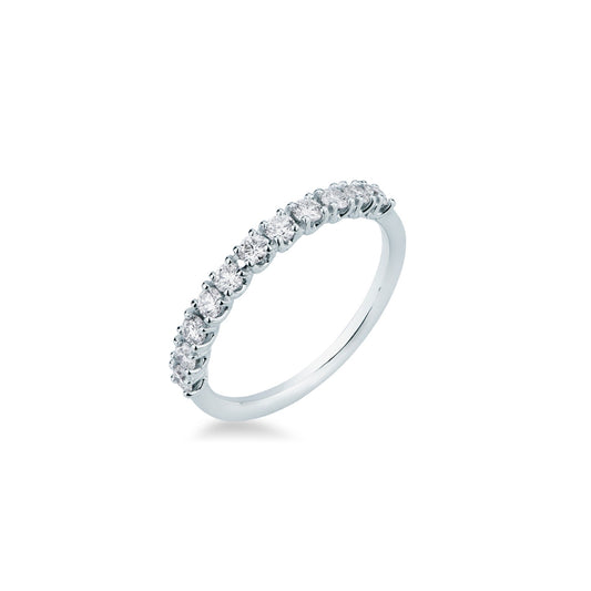 Fede Riviera con Diamanti in Oro Bianco 18kt – Mirco Visconti (Z547/EI10)