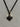 Collana Croce Black & Diamond 0.12ct – Oro 18kt Finitura Rutenio - GCR75D12R