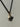 Collana Croce Black & Diamond 0.12ct – Oro 18kt Finitura Rutenio - GCR75D12R