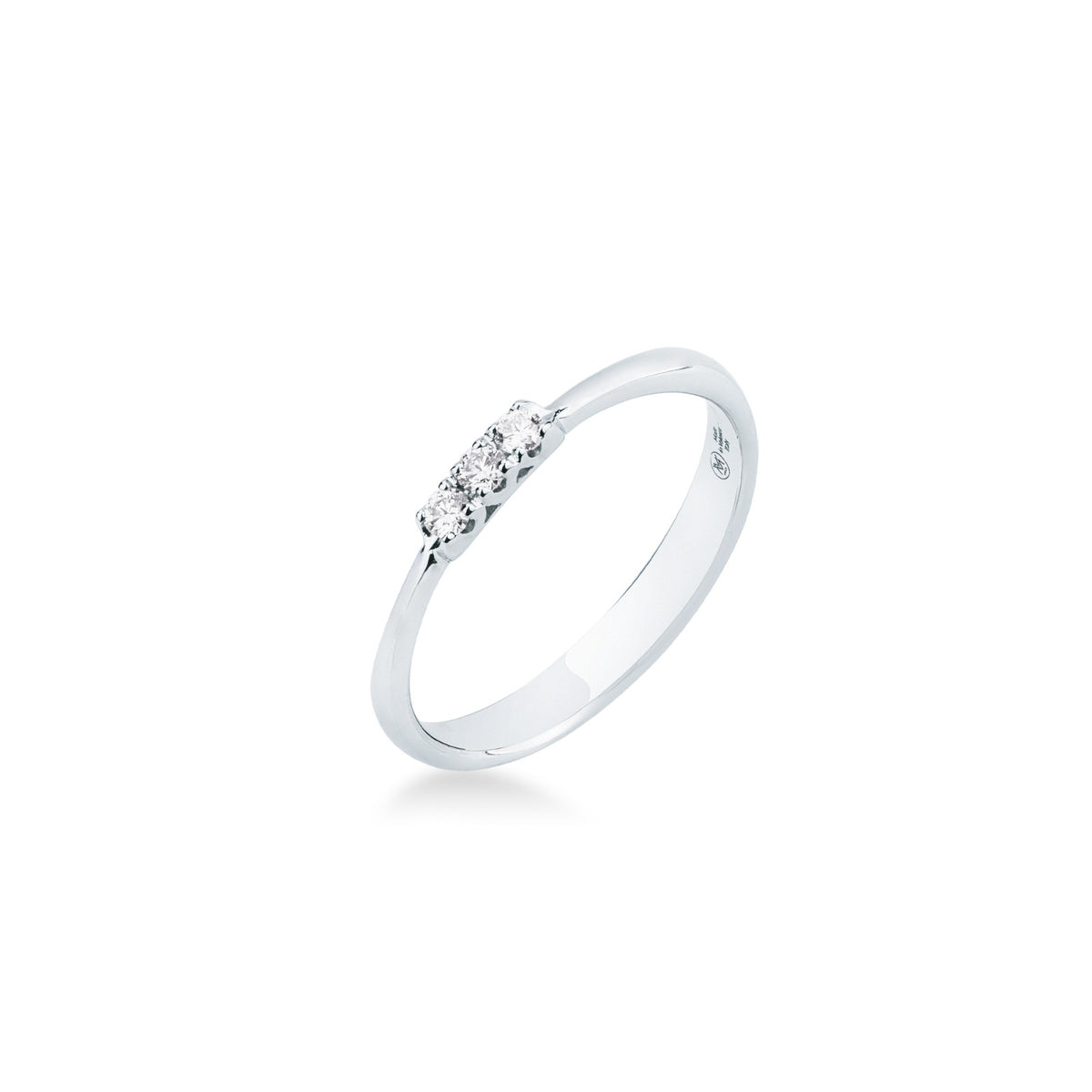 Anello con Diamanti in Oro Bianco 18kt – Mirco Visconti (FC203/10)