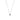 Mirco Visconti Collana Oro Bianco 18kt 2,80g con Diamante 0.14ct G-VS - AB558/20