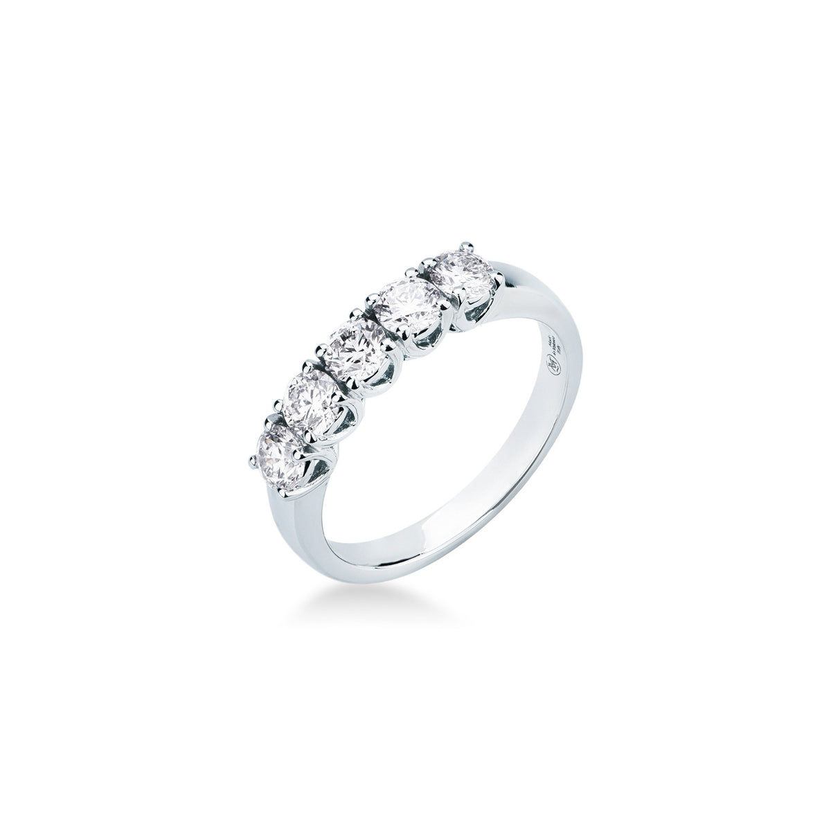 Anello con Diamanti 0,95 ct E VS in Oro Bianco 18kt – Mirco Visconti (GM105/EC30)