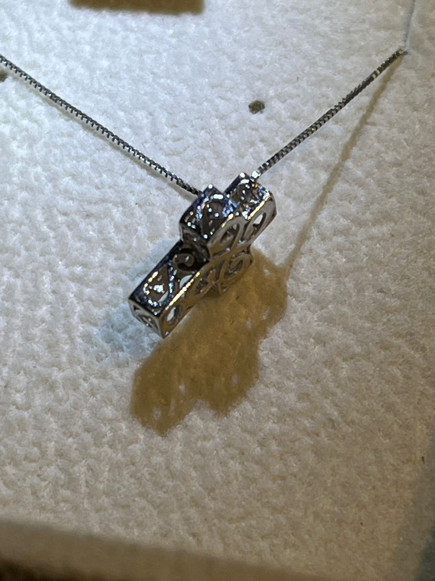 Collana con Croce di Diamanti – Karal (Pe.croc.10)