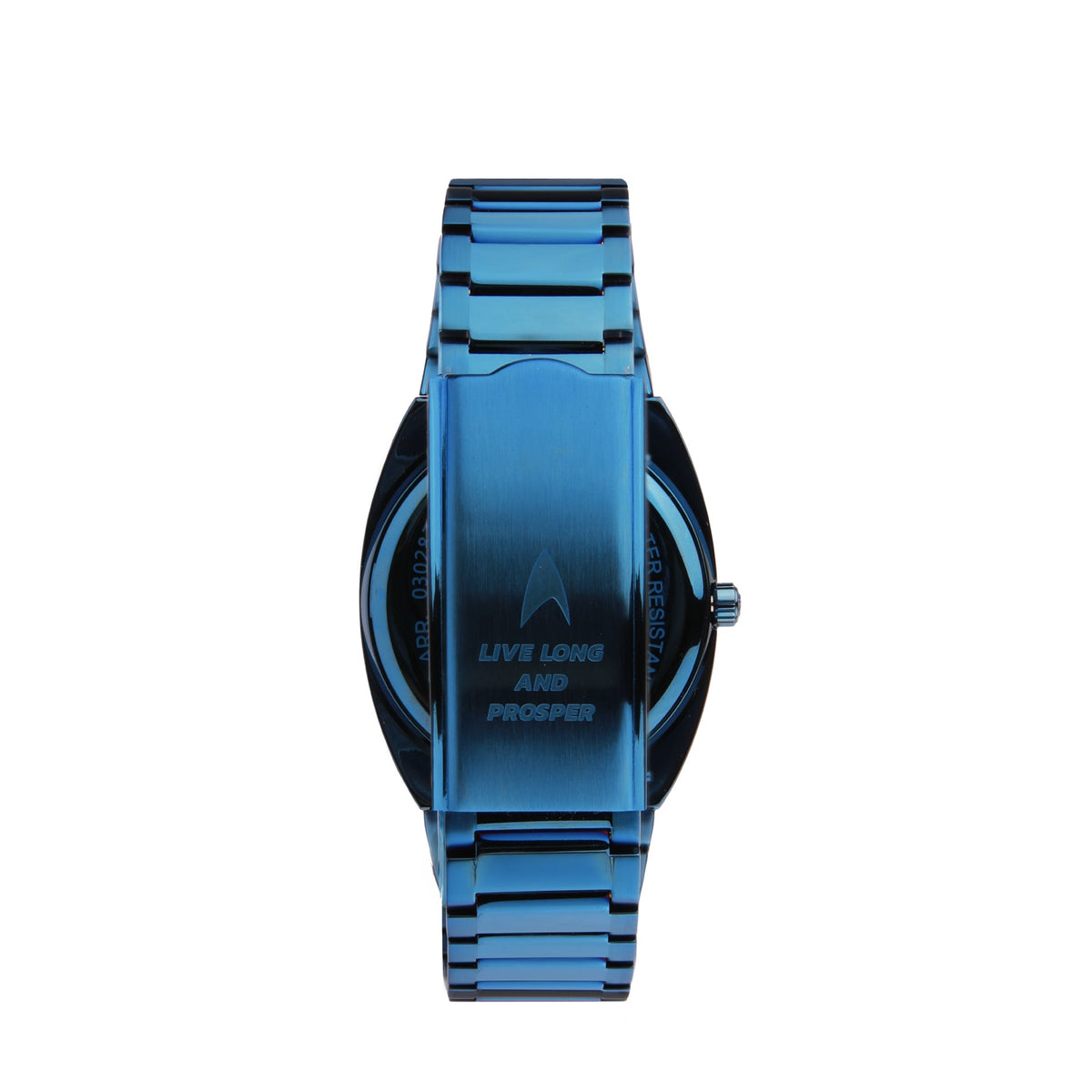 Lorenz Star Trek Science 030287SP vista laterale della cassa di forma IP blu
