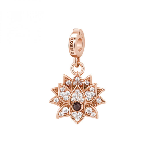ROSATO Charm Fiore di loto REF. RZ015