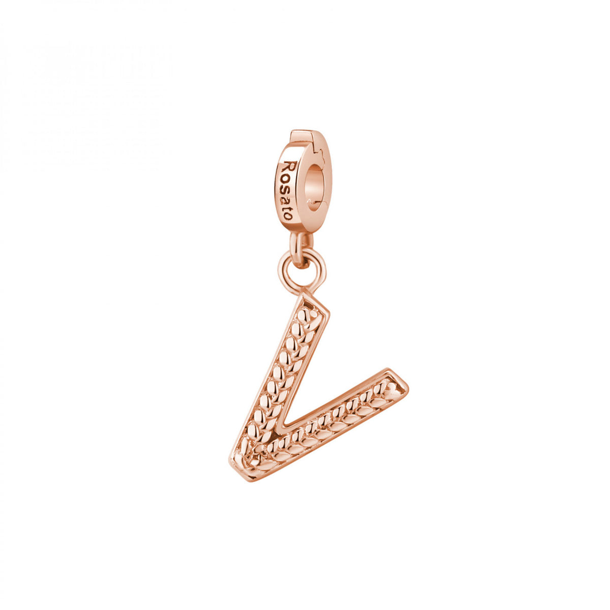 Rosato Charm Lettera V – RZ100