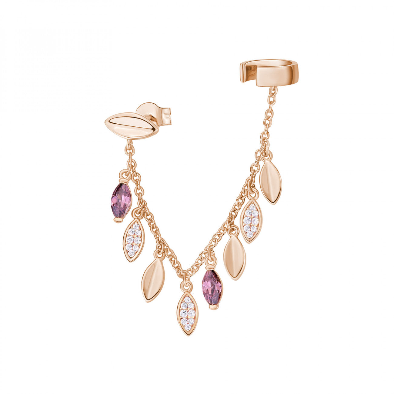 ROSATO Orecchino con catena ear cuff REF RZGA55