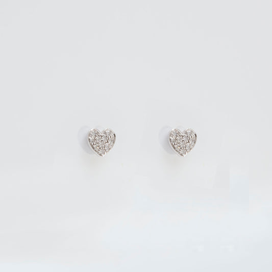 Orecchini con Diamanti in Oro Bianco 18kt – Mirco Visconti